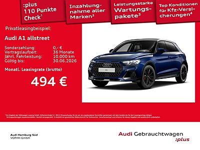 Audi A1 allstreet 35 TFSI S tronic S line NAVI/KAMERA