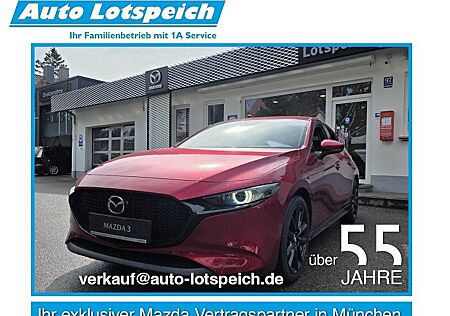 Mazda 3 2.0L e-SKYACTIV X 186ps 360° Kamera, Navi, Bos