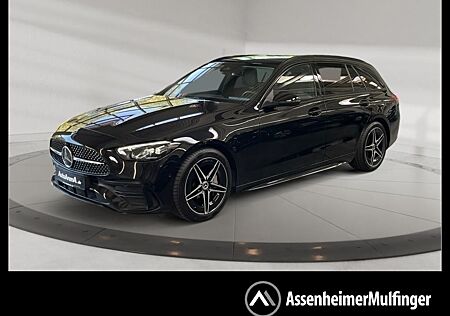 Mercedes-Benz C 180 T AMG +MBUX+Navi+Pano+SpurW+W-Paket+PDC+LM