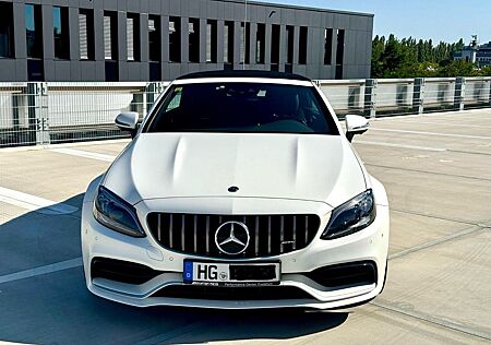 Mercedes-Benz C 63 AMG Cabrio designo Kaschmirweiss Magno