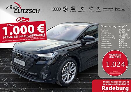 Audi Q4 e-tron gebraucht kaufen Audi Q4 e-tron Sportback 50 quattro S line AZV Matri
