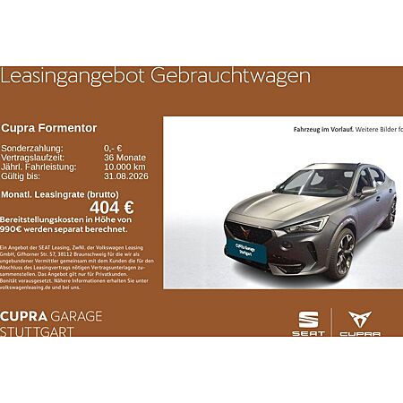Cupra Formentor leasen