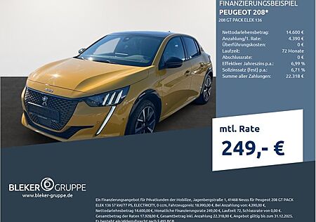 Peugeot 208 e- 136 GT Pack