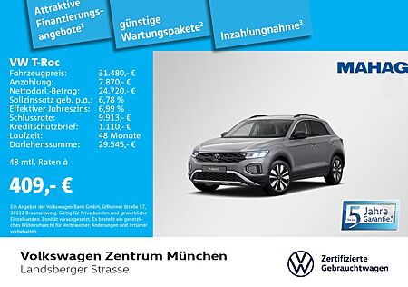 VW T-Roc Volkswagen 1.5 TSI GOAL ACC LED Navi Rear View DSG