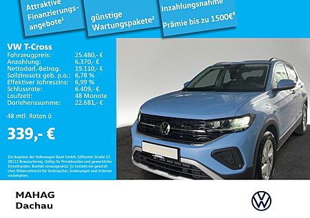 VW T-Cross Volkswagen 1.0 TSI LIFE Navi LED Kamera DSG