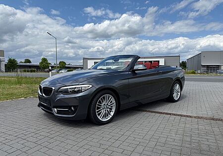 BMW 218 Cabrio i Sport Line 17" M 8-Fach 1. Hand