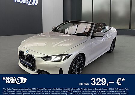 BMW 420i Cabrio LED NAVI LENKRADHZ. 360° SHZ PDC 19"