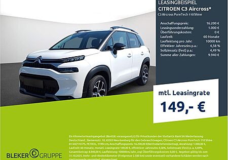 Citroën C3 Aircross PureTech 110 Shine