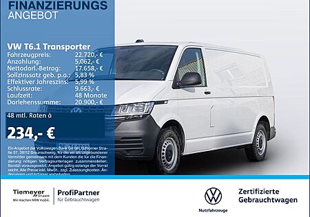 VW T6 Transporter Volkswagen T6.1 Kasten LR LANG REGALAUSBAU AHK NAVI KAMERA
