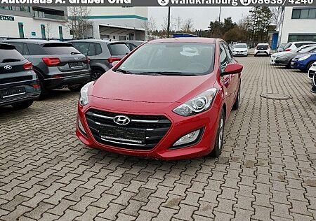 Hyundai i30 blue Klima+Ganzjahresreifen+TFL+Alu+Start/St