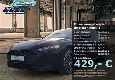 Audi A5 Avant 2.0 TDI S-Line quattro MATRIX 360 -KAM