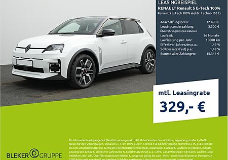Renault 5 E-Tech 100% electric 5 E-Tech