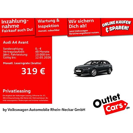 Audi A4 leasen