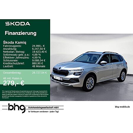 Skoda Kamiq leasen