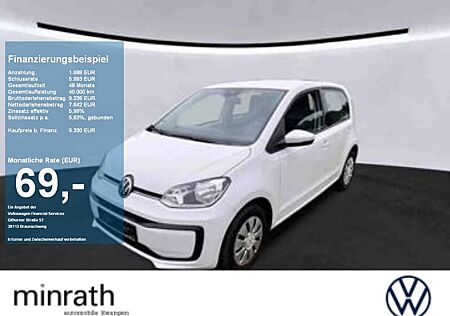 VW Up Volkswagen ! 1.0 MPI Black PDC Kamera Carplay Klima el.FH