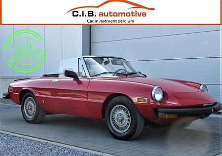 Alfa Romeo Spider Restauratie Project - Projet de restaurat