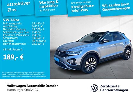 VW T-Roc Volkswagen Goal 1.5 TSI DSG LED STHZG KAMERA TRAVEL