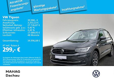VW Tiguan Volkswagen Life 1,5 TSI AHK LED Navi ParkPilot AppCo