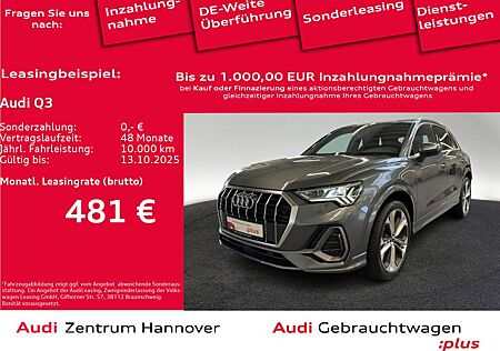 Audi Q3 45 TFSI quattro S line Pano Matrix AHK Kamera