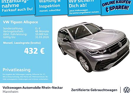 VW Tiguan Allspace Volkswagen 2.0 TSI R-Line DSG GAR 2029 7-Si