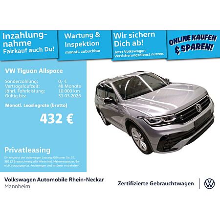 VW Tiguan Allspace leasen