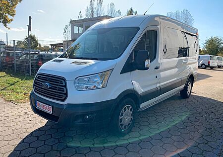 Ford Transit -Hoch-Lang-9 Sitze-Klima-Rollstuhlrampe
