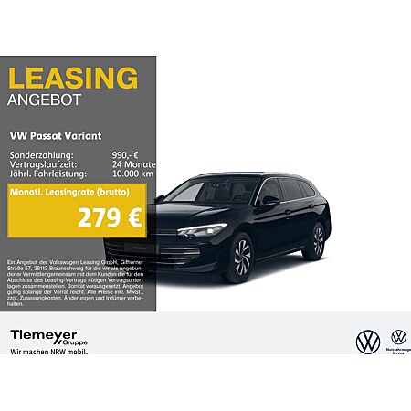 VW Passat Variant leasen