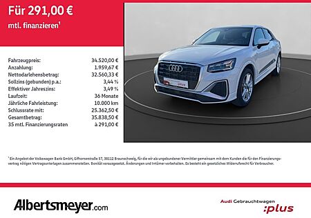 Audi Q2 35 TFSI S-LINE+AHK+MATRIX+NAVI