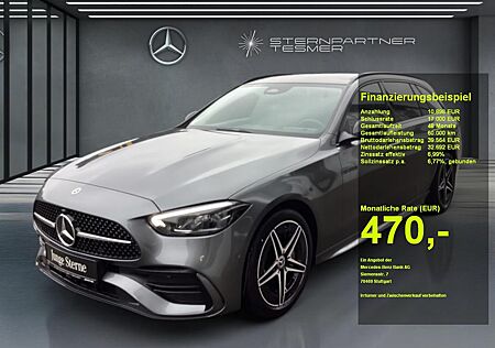 Mercedes-Benz C 300 T +AMG+Night+Pano+Kamera+Memory+Verkehrsz