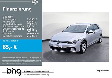 VW Golf Volkswagen 1.5 eTSI OPF DSG Life