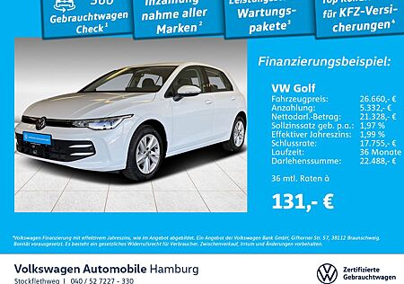 VW Golf Volkswagen VIII 1.5 eTSI Life DSG LED CarPlay ACC