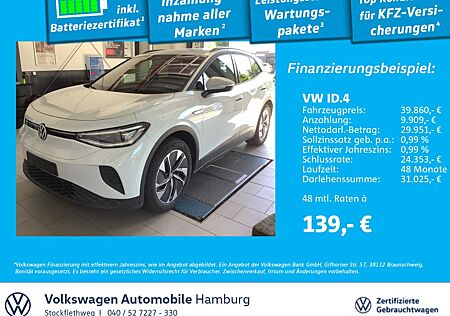 VW ID.4 Volkswagen Pro Performance Navi Wärmep. AHK 360°Kamera