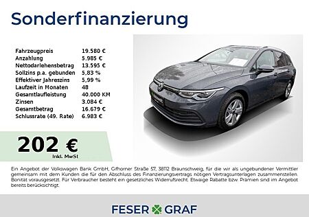 VW Golf Volkswagen Variant 2.0 TDI Life DSG LED / AHK / Navi