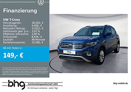 VW T-Cross Volkswagen 1.0 TSI Life SHZ PDC NAVI AHK DAB