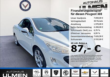 Peugeot 308 CC Platinum 1.6 16V Navi Leder Memory Sitze