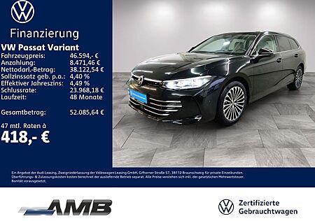 VW Passat Variant gebraucht kaufen VW Passat Variant Volkswagen Elegance 2.0 TDI AHK/Pano/1.30Gar