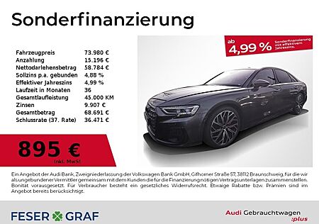Audi A8 S line 50 TDI Matrix HUD Pano B&O adv. 360°