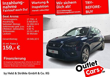 Seat Arona FR 1.0 TSI ALU17 LED NAVI RFK SHZ PDC APP