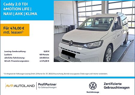 VW Caddy Volkswagen 2.0 TDI 4MOTION LIFE | NAVI | AHK | KLIMA