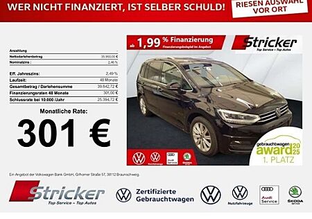 VW Touran Volkswagen Highline 2.0TDI DSG 301,-ohne Anzahlung A