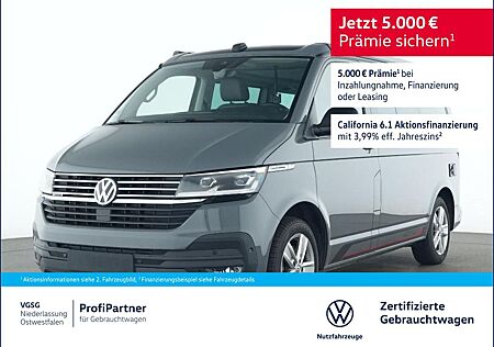 VW T6 California Volkswagen T6.1 California Ocean Edition AHK Navi Standhzg
