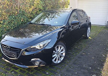 Mazda 3 Sports-Line #Vollausstattung #Leder #Cam #TÜV