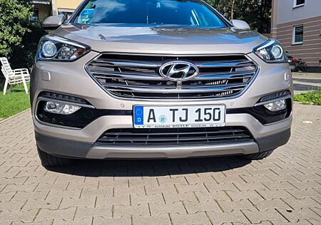 Hyundai Santa Fe blue 2.2 CRDi Premium 4WD Automatik...