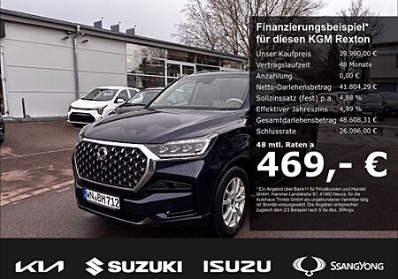 KGM Rexton Sapphire 4x4 A/T 469,-€ MTL. OHNE ANZAHLU
