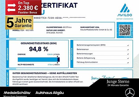 Mercedes-Benz EQA 250 Progressive Distro 360° Led ElHeck Ambi