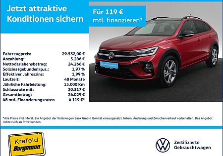 VW Taigo Volkswagen 1.5 TSI R-Line AHK MATRIX-LED ACC NAVI SHZ