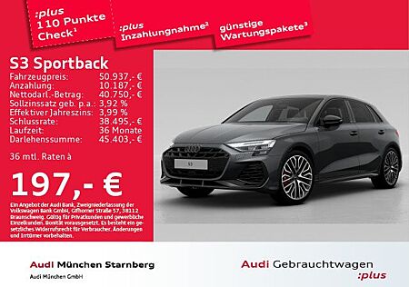 Audi S3 Sportback TFSI S tronic Matrix LED HUD Sonos