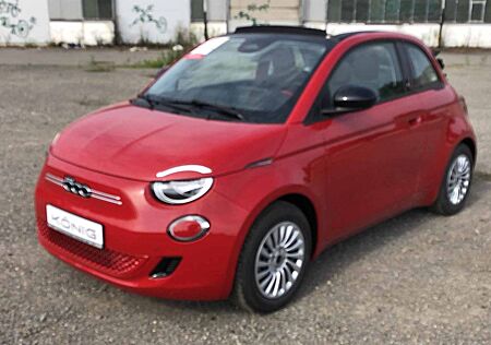 Fiat 500C Cabrio Elektro 42kWh RED Komfortpaket