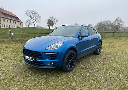 Porsche Macan - Saphirblau-met. 8-fach, Alcantara