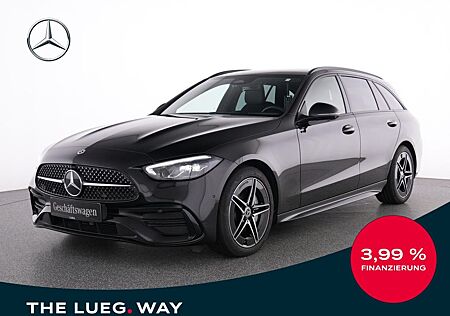 Mercedes-Benz C 180 T AMG+NIGHT+PANO+SOUND+DISTRONIC+TOTW+360°